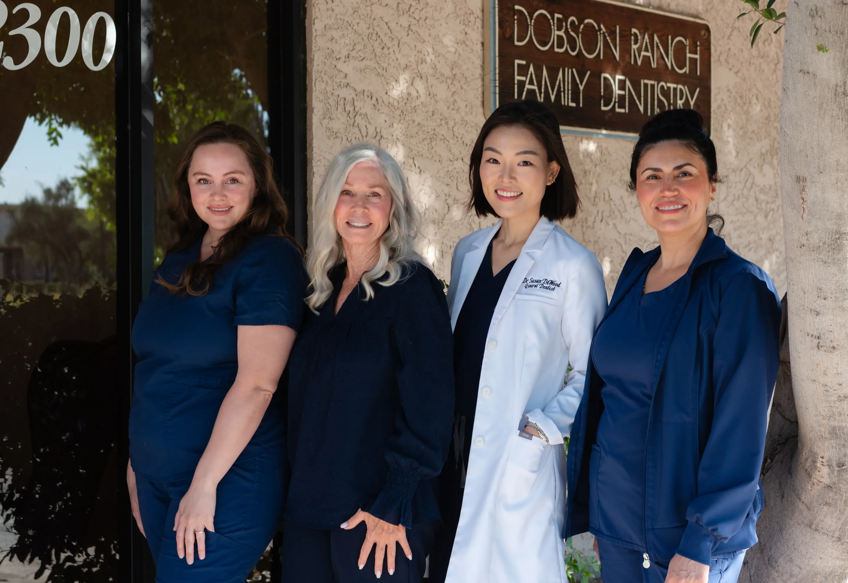 The Dobson Ranch Family Dentistry team welcoming new patients in Mesa.